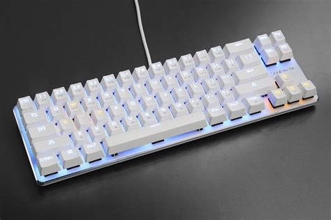 Qisan Mechanical Keyboard Gaming Keyboard Brown Switch 68-Keys Mini Design (60) Gaming Wired Keyboard White Silver Magicforce Amazon. . Magicforce 68